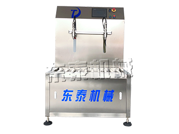 半自動(dòng)雙頭醬料蜂蜜灌裝機