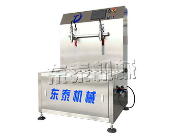 半自動(dòng)雙頭醬料蜂蜜灌裝機
